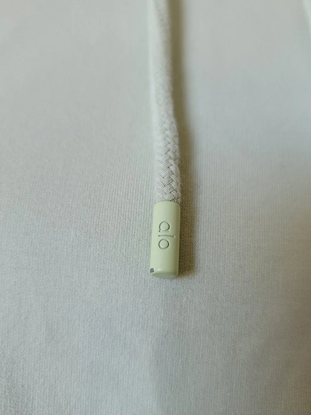 Alo Yoga Double Take Cropped Hoodie Sweatshirt S Iced Green Tea Matcha